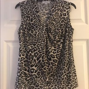 Calvin Klein Sleeveless Blouse- Size Small